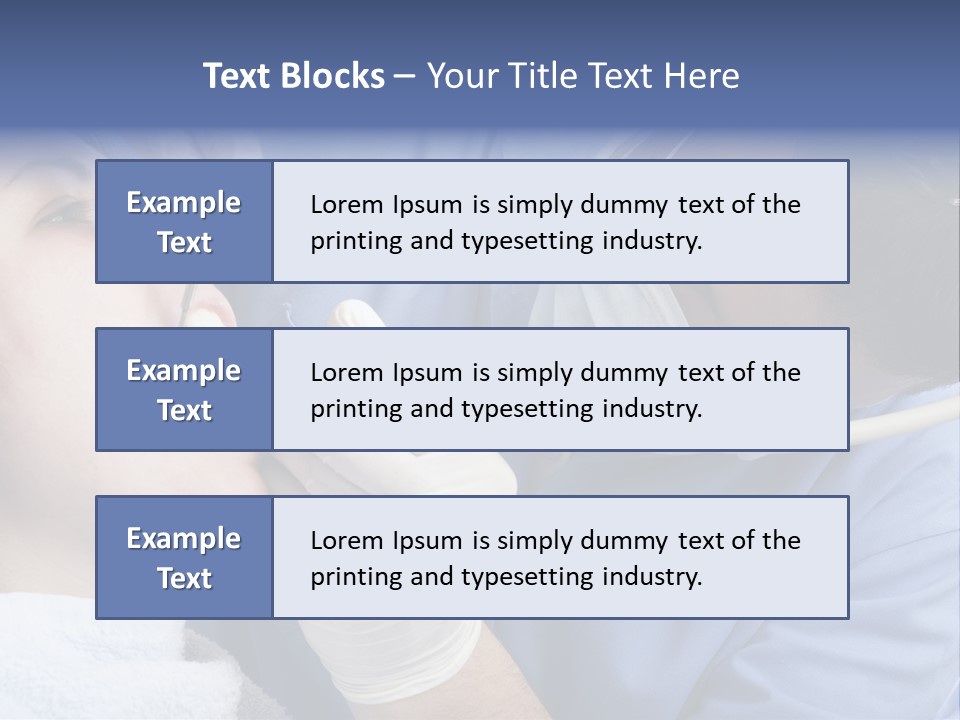 A Man Getting His Teeth Checked By A Dentist PowerPoint Template