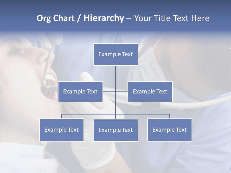 A Man Getting His Teeth Checked By A Dentist PowerPoint Template