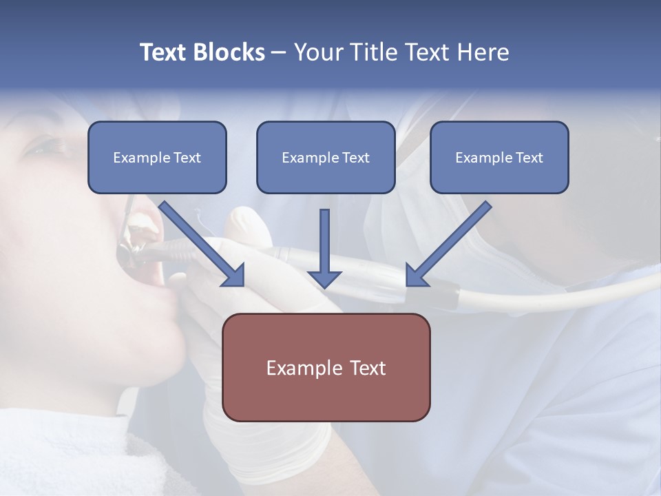 A Man Getting His Teeth Checked By A Dentist PowerPoint Template