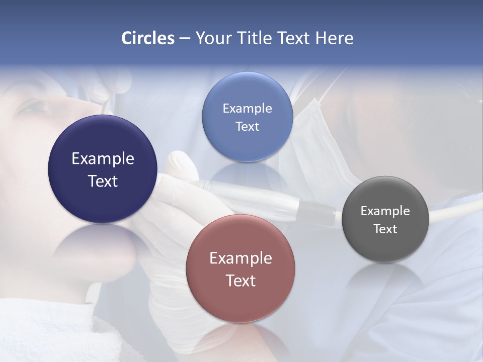 A Man Getting His Teeth Checked By A Dentist PowerPoint Template
