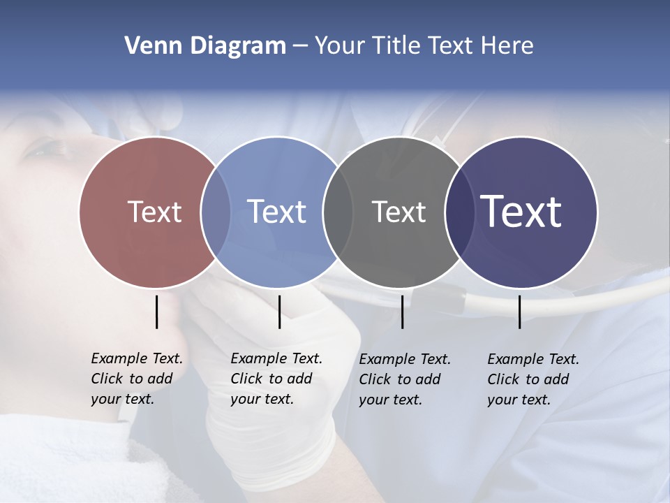 A Man Getting His Teeth Checked By A Dentist PowerPoint Template