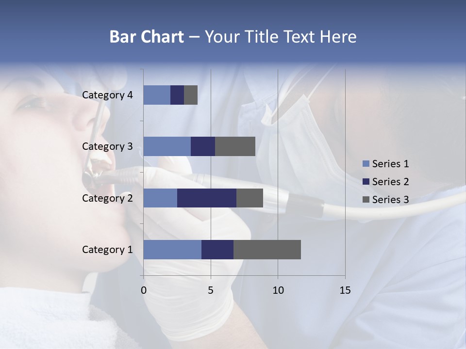 A Man Getting His Teeth Checked By A Dentist PowerPoint Template
