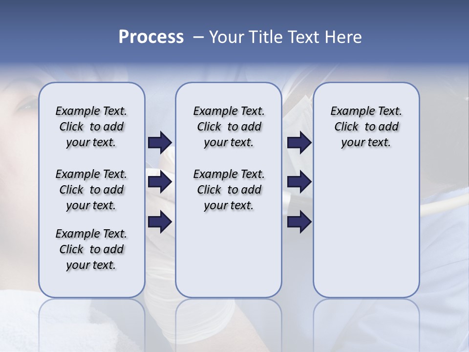 A Man Getting His Teeth Checked By A Dentist PowerPoint Template