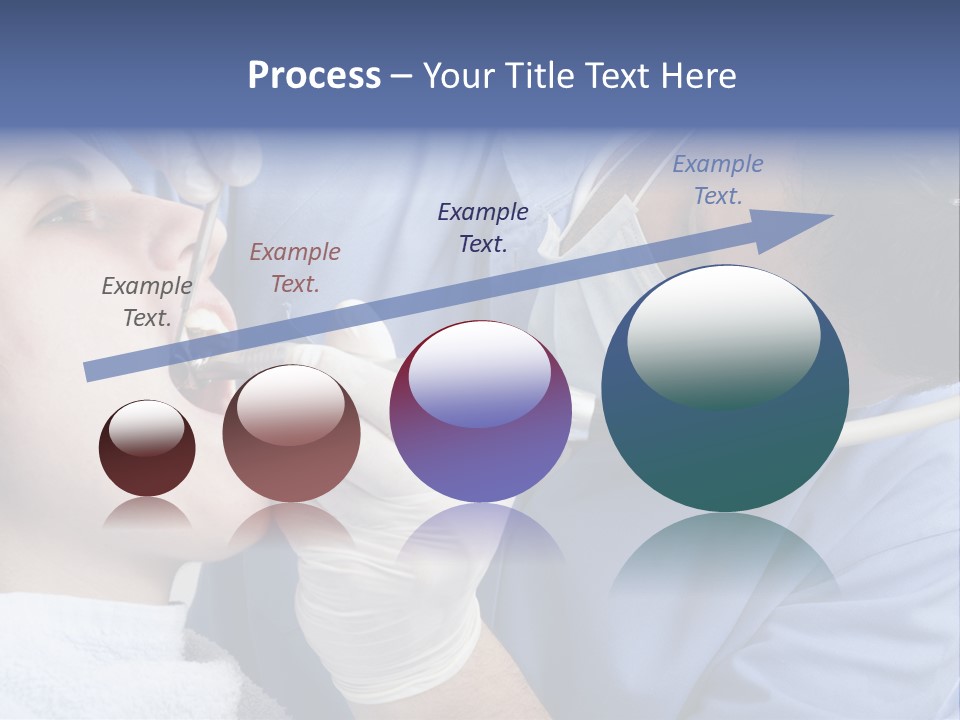 A Man Getting His Teeth Checked By A Dentist PowerPoint Template