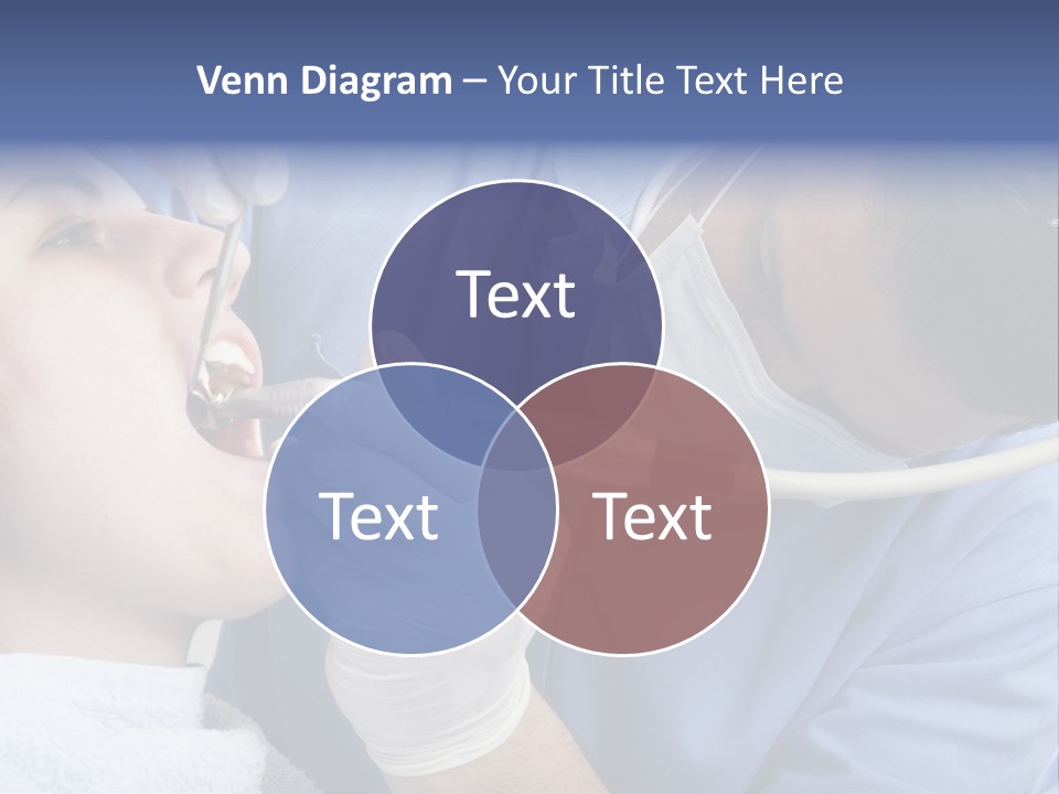 A Man Getting His Teeth Checked By A Dentist PowerPoint Template