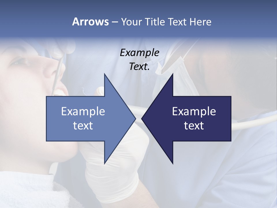 A Man Getting His Teeth Checked By A Dentist PowerPoint Template