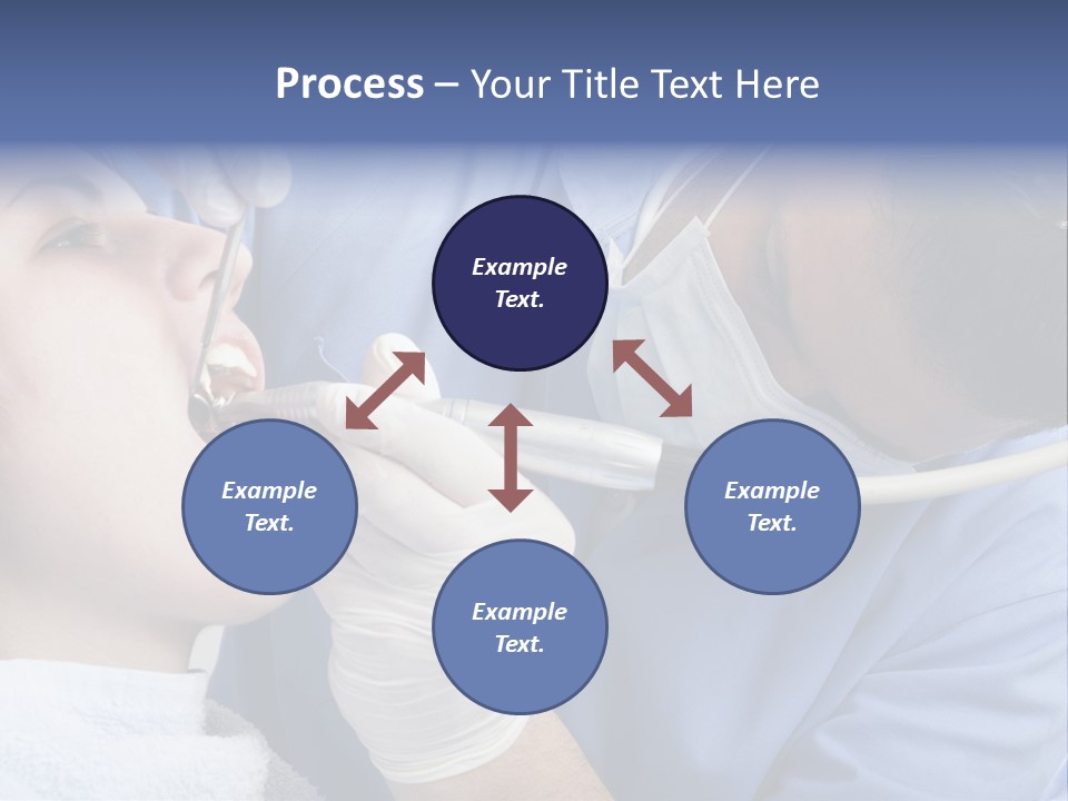 A Man Getting His Teeth Checked By A Dentist PowerPoint Template