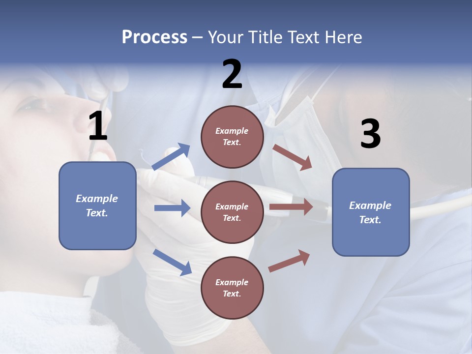 A Man Getting His Teeth Checked By A Dentist PowerPoint Template