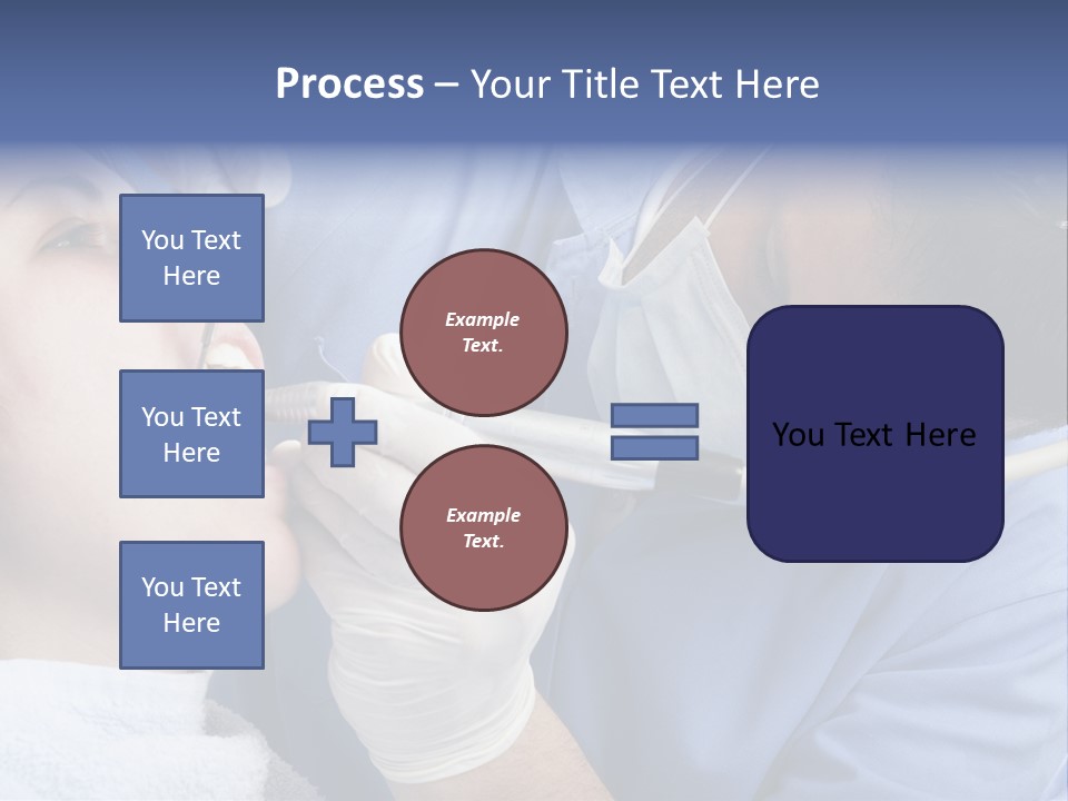 A Man Getting His Teeth Checked By A Dentist PowerPoint Template