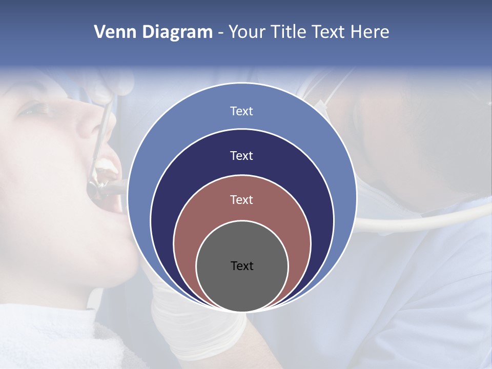 A Man Getting His Teeth Checked By A Dentist PowerPoint Template