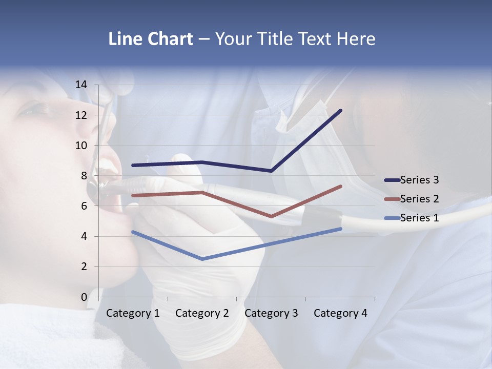 A Man Getting His Teeth Checked By A Dentist PowerPoint Template