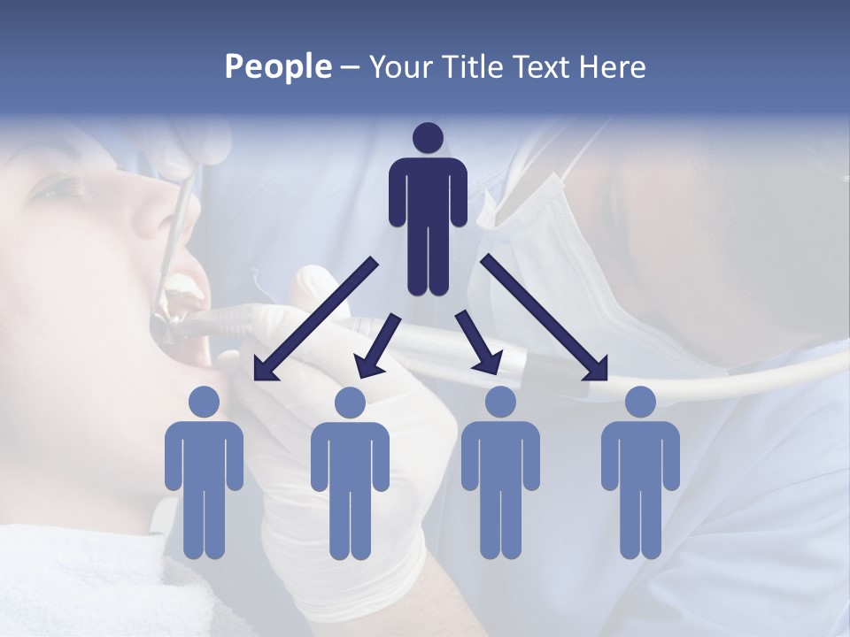 A Man Getting His Teeth Checked By A Dentist PowerPoint Template