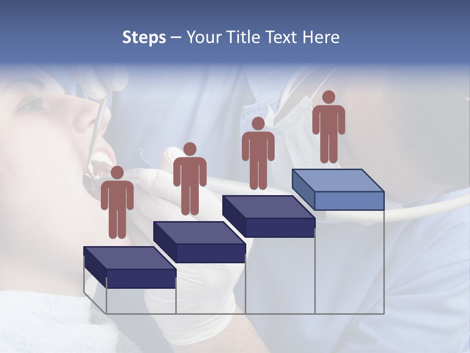 A Man Getting His Teeth Checked By A Dentist PowerPoint Template