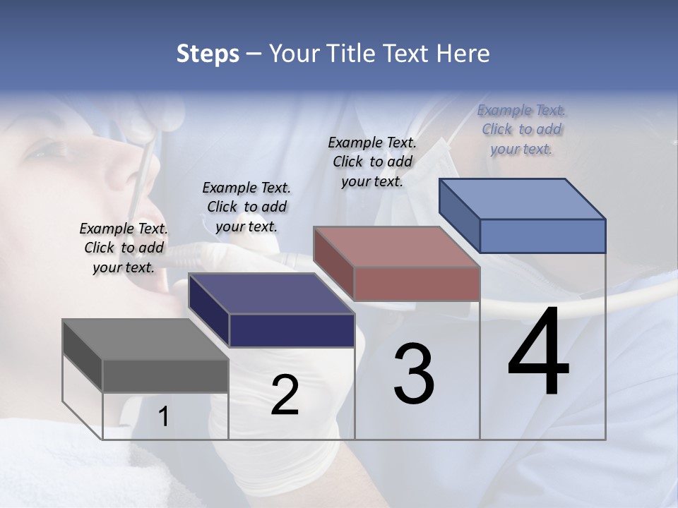 A Man Getting His Teeth Checked By A Dentist PowerPoint Template