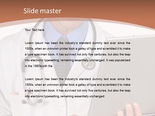 Communicating Notes Surgery PowerPoint Template