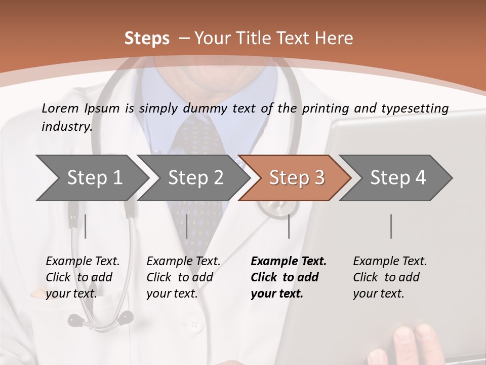 Communicating Notes Surgery PowerPoint Template