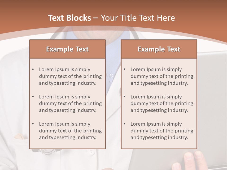 Communicating Notes Surgery PowerPoint Template