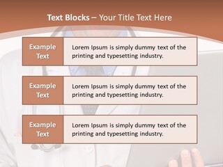 Communicating Notes Surgery PowerPoint Template