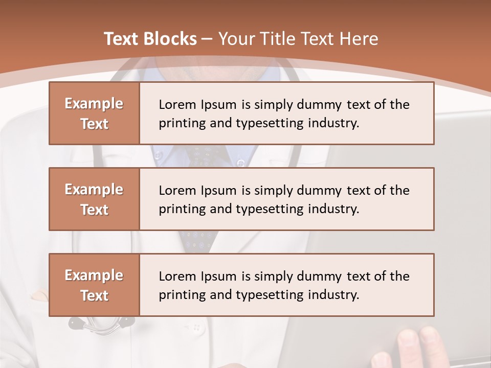 Communicating Notes Surgery PowerPoint Template