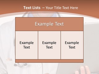 Communicating Notes Surgery PowerPoint Template