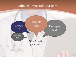 Communicating Notes Surgery PowerPoint Template