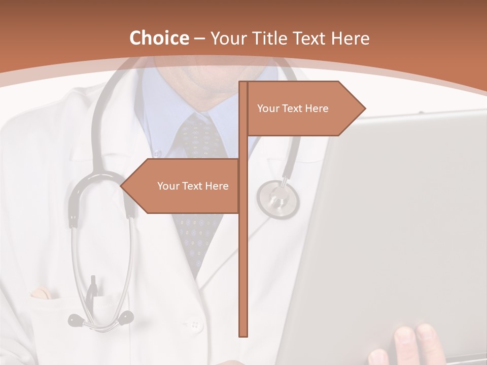 Communicating Notes Surgery PowerPoint Template
