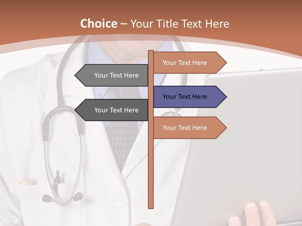 Communicating Notes Surgery PowerPoint Template