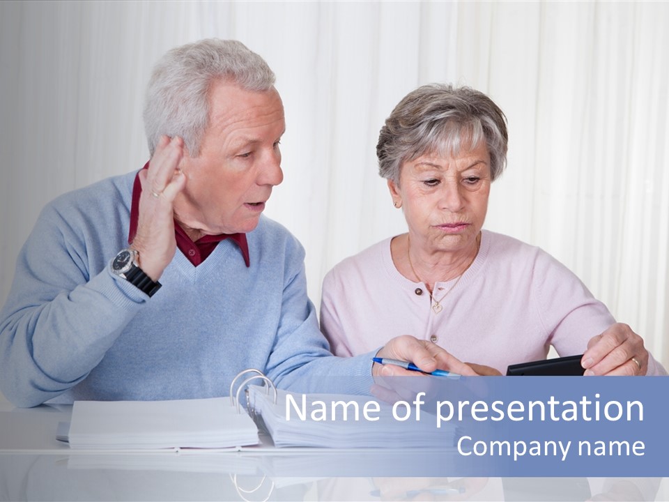 Family People Finance PowerPoint Template