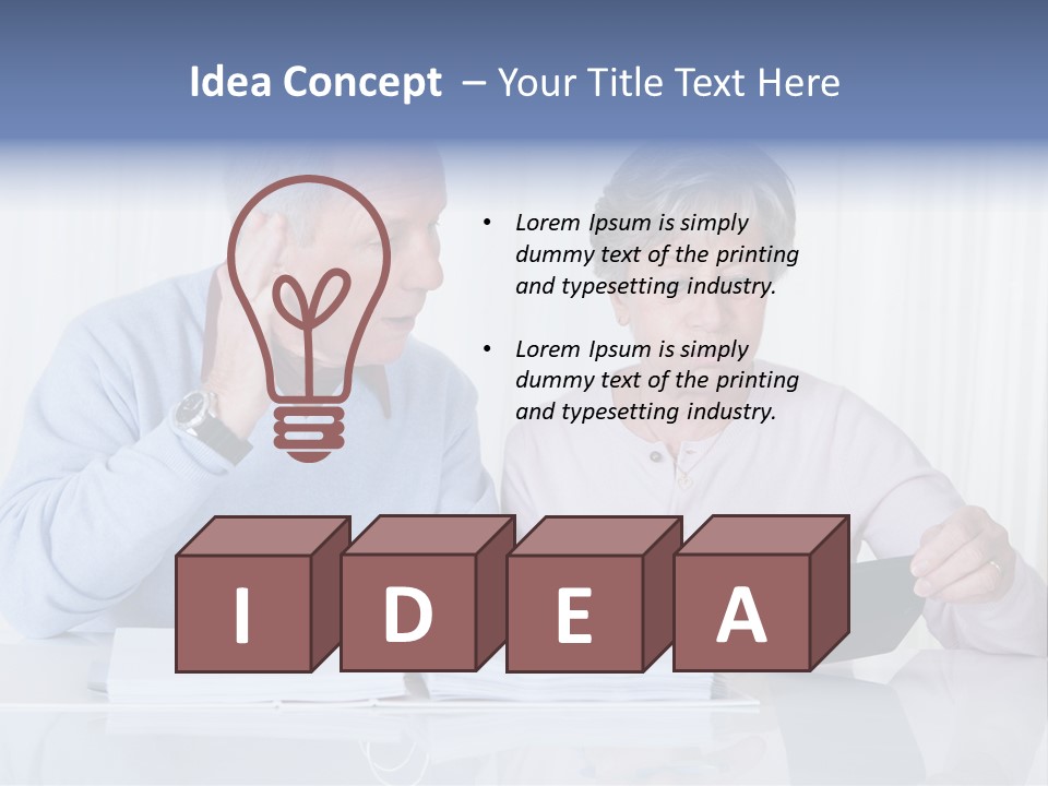 Family People Finance PowerPoint Template