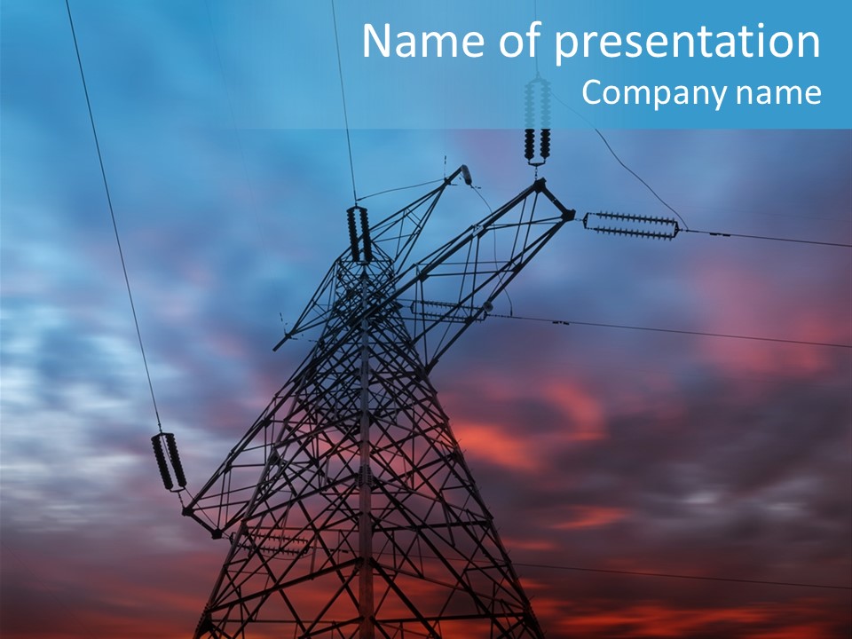 Sky High Equipment PowerPoint Template