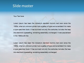 Sky High Equipment PowerPoint Template