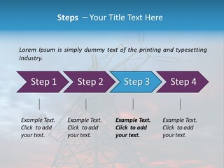 Sky High Equipment PowerPoint Template