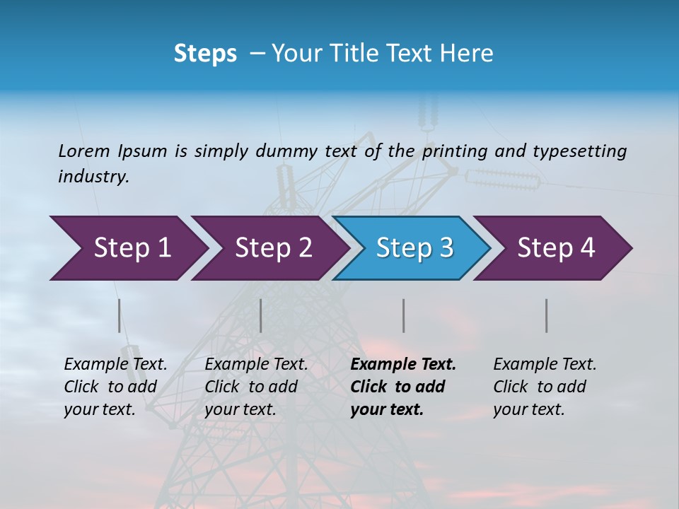 Sky High Equipment PowerPoint Template