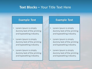 Sky High Equipment PowerPoint Template