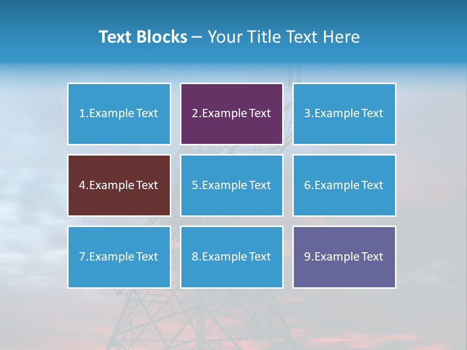 Sky High Equipment PowerPoint Template