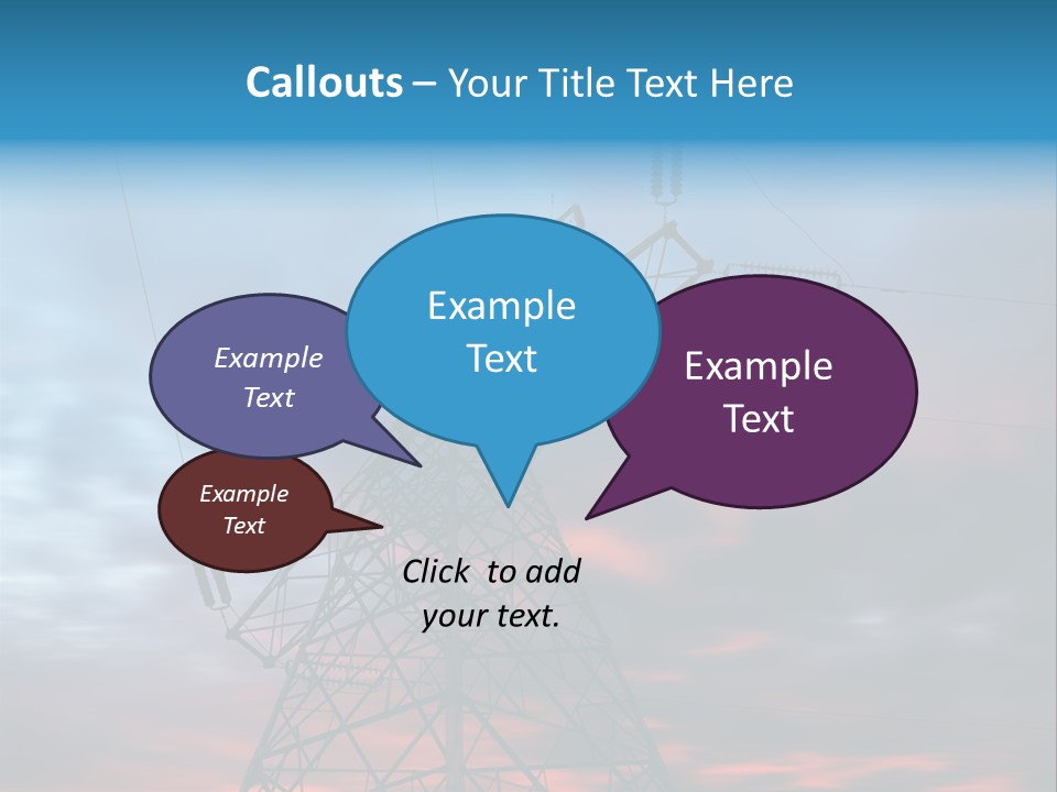 Sky High Equipment PowerPoint Template