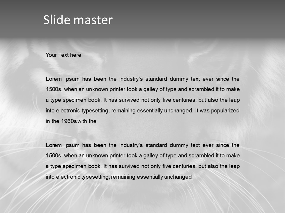 Down Zoo Jungle PowerPoint Template