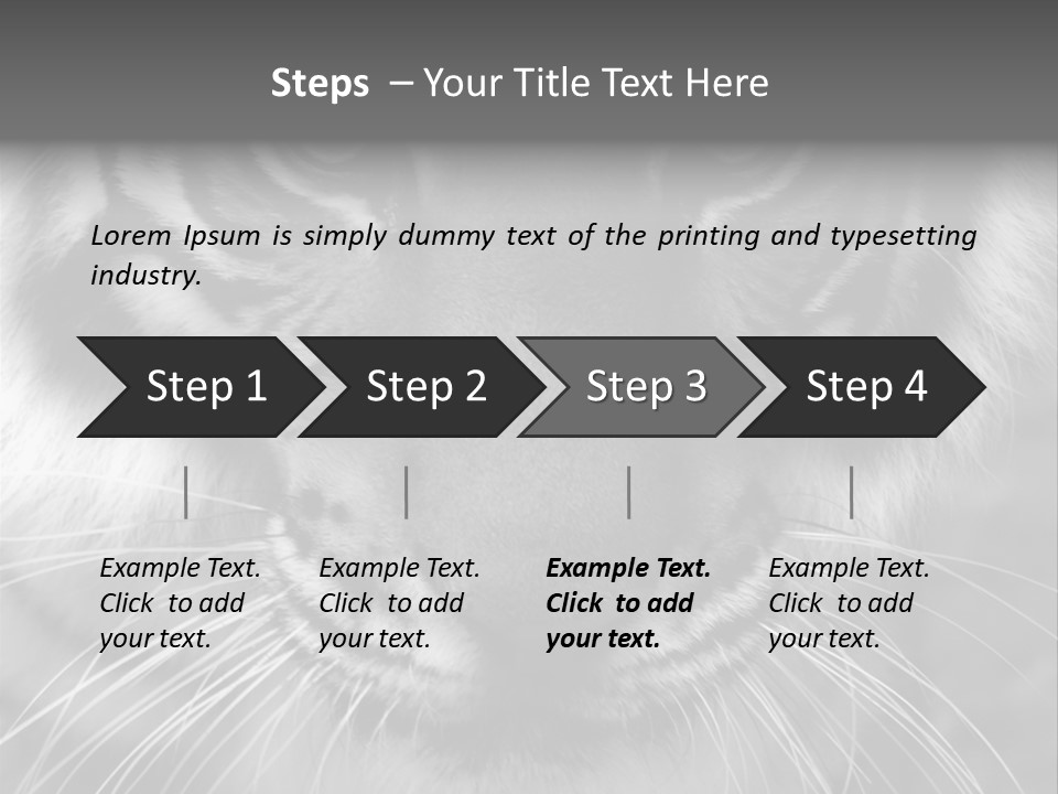 Down Zoo Jungle PowerPoint Template