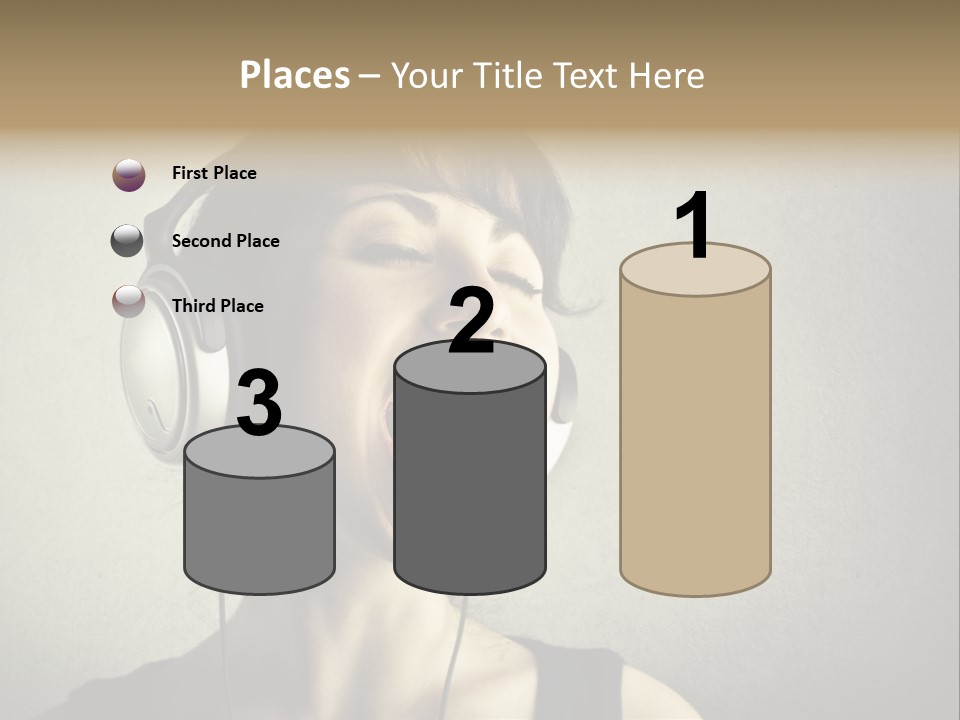 Lesson Beauty Isolated PowerPoint Template