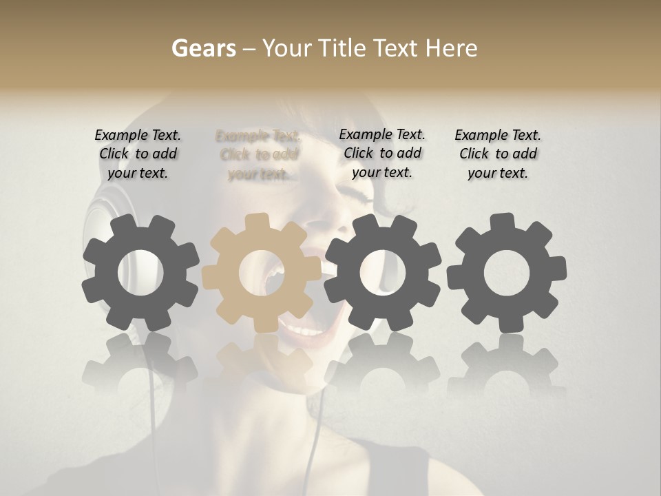 Lesson Beauty Isolated PowerPoint Template