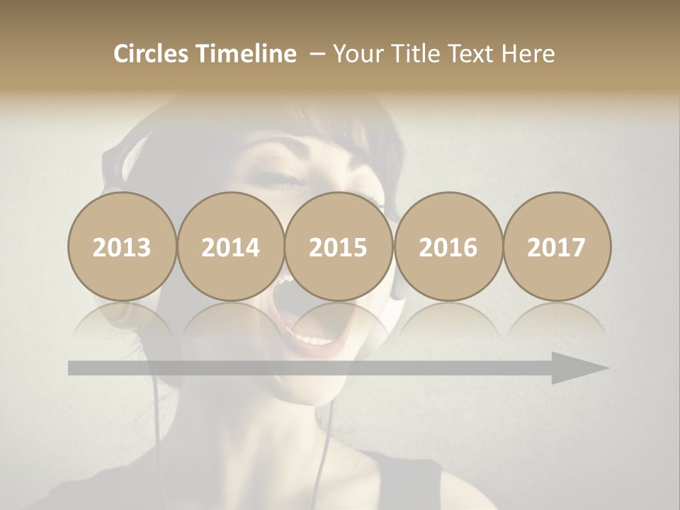 Lesson Beauty Isolated PowerPoint Template