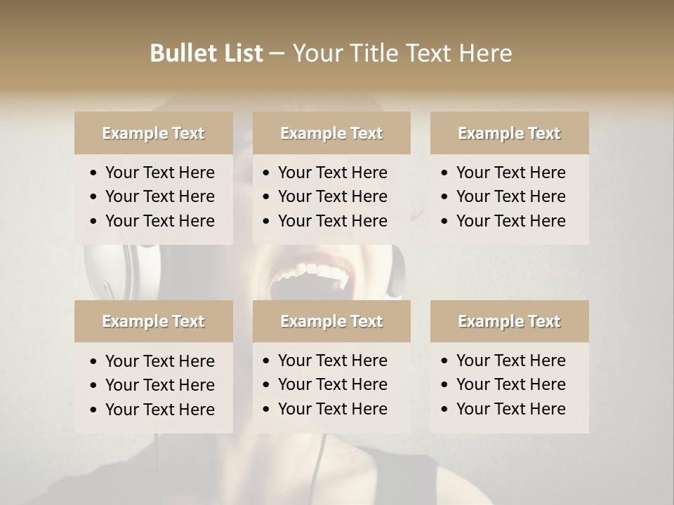 Lesson Beauty Isolated PowerPoint Template