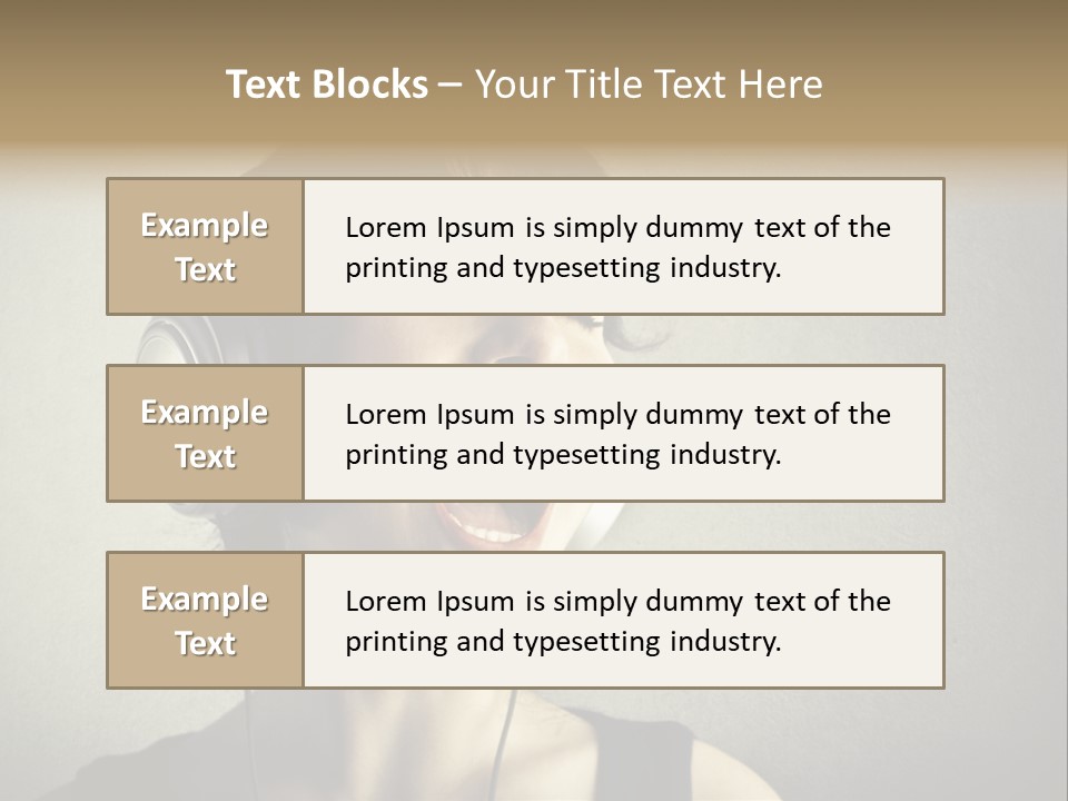 Lesson Beauty Isolated PowerPoint Template