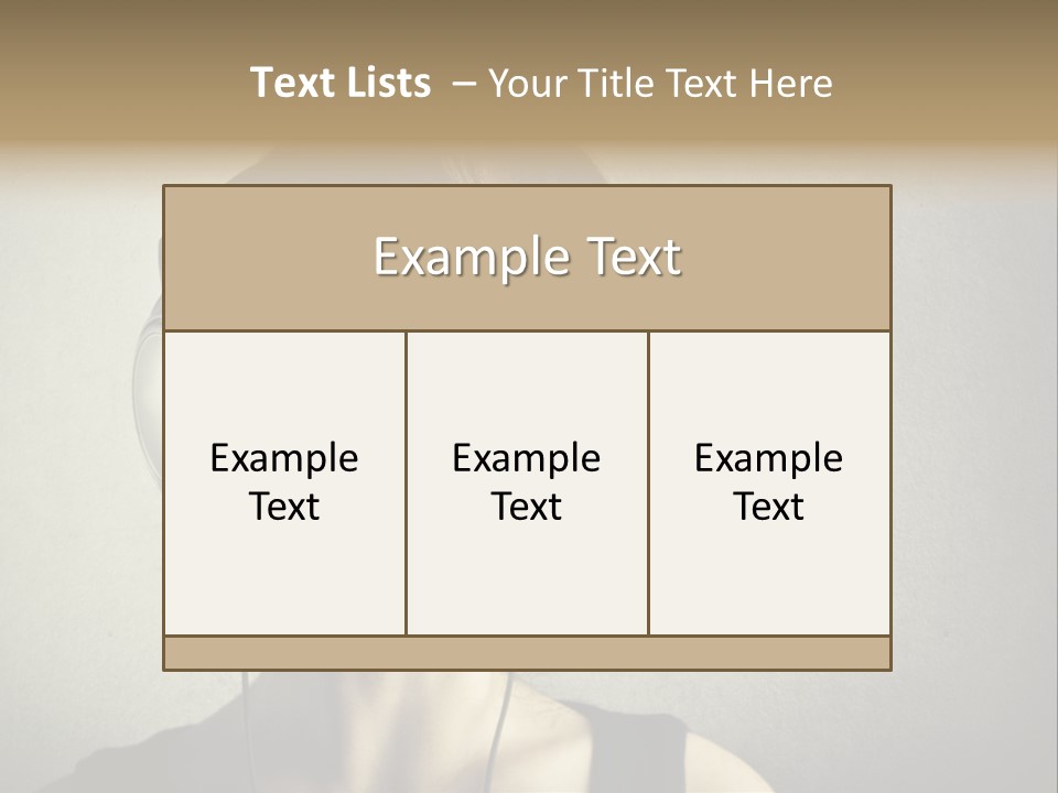 Lesson Beauty Isolated PowerPoint Template