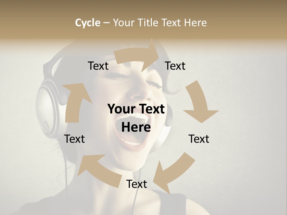 Lesson Beauty Isolated PowerPoint Template