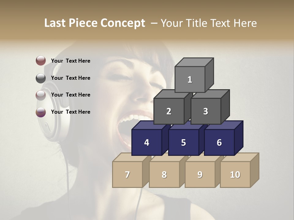 Lesson Beauty Isolated PowerPoint Template