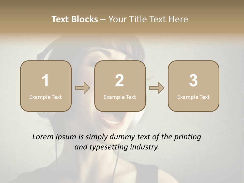 Lesson Beauty Isolated PowerPoint Template