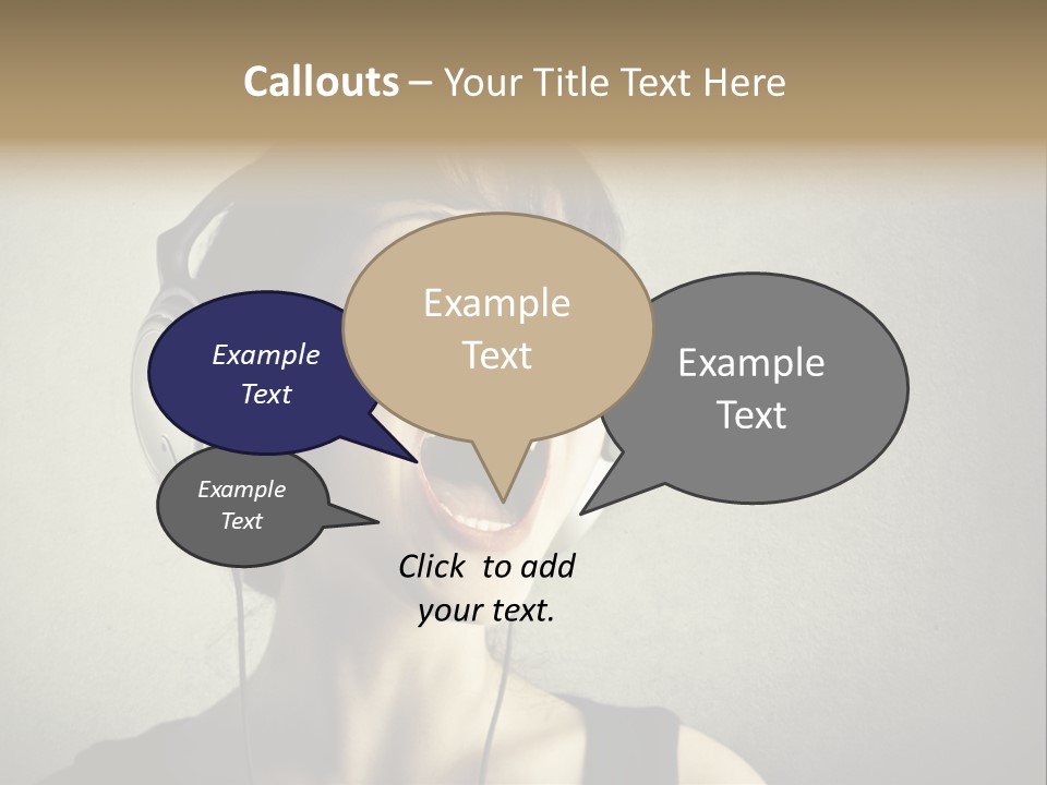 Lesson Beauty Isolated PowerPoint Template