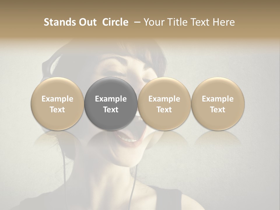 Lesson Beauty Isolated PowerPoint Template