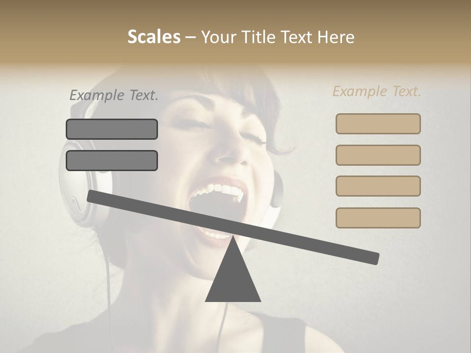 Lesson Beauty Isolated PowerPoint Template